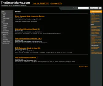 Thesmartmarks.com(The product of the first twenty years of the internet) Screenshot