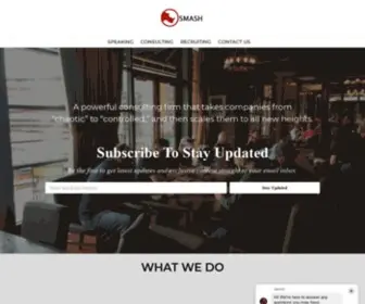 Thesmashco.com(The SMASH Co) Screenshot