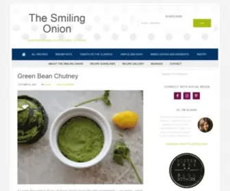 Thesmilingonion.com(Vegetarian and Gluten) Screenshot