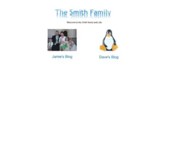 Thesmithfam.org(The Smith Family Web Site) Screenshot