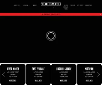 Thesmithrestaurant.com(The smith) Screenshot