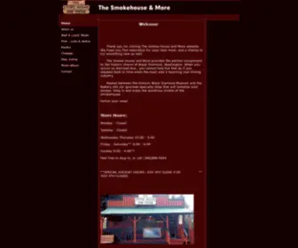 Thesmokehouseandmore.com(The Smokehouse and More) Screenshot