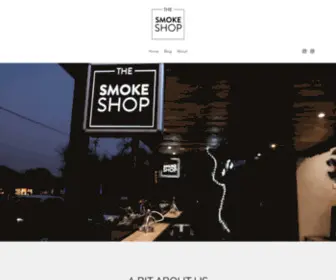 Thesmokeshop.co.za(The Smoke Shop) Screenshot