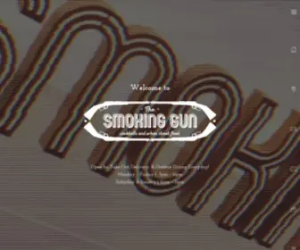 Thesmokinggunsd.com(Our revolutionary spin on the neighborhood bar & restaurant. Smoking Gun) Screenshot