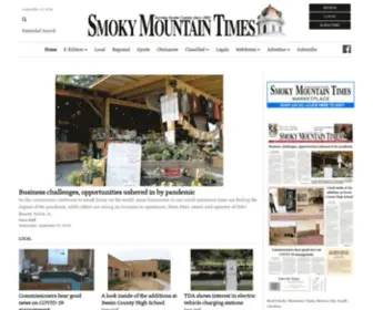 Thesmokymountaintimes.com(Smoky Mountain Times) Screenshot