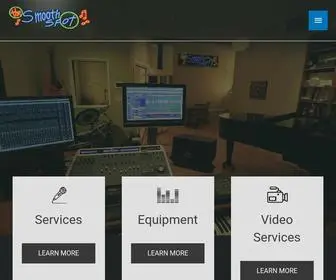 Thesmoothspot.com(NYC Recording Studio) Screenshot