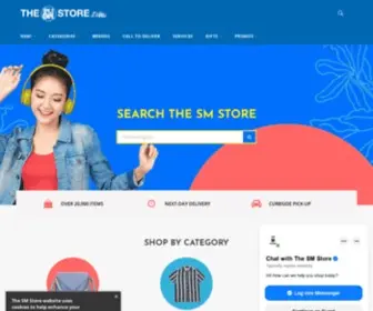 Thesmstore.com(SM Department Store) Screenshot