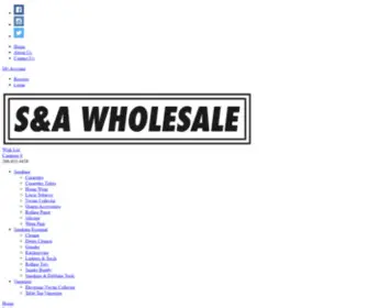 Thesnagroup.com(S&A Wholesale) Screenshot