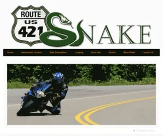 Thesnake421.com(The Snake 421) Screenshot