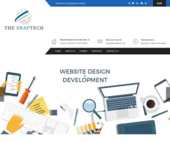 Thesnaptech.com(The Snaptech) Screenshot
