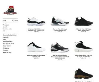 Thesneakpeek.com(Create an Ecommerce Website and Sell Online) Screenshot