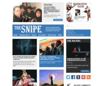 Thesnipenews.com(The Snipe News) Screenshot