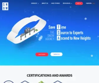 Thesnowagency.com(Full Service Digital Marketing Agency) Screenshot