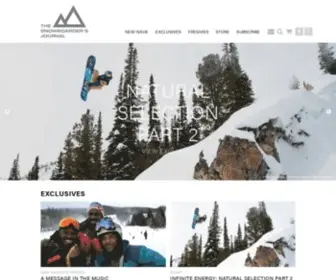 Thesnowboardersjournal.com(The Snowboarders Journal) Screenshot