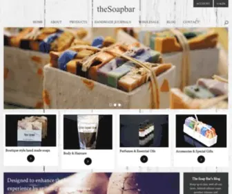 Thesoapbar.com.au(Handmade Soap) Screenshot