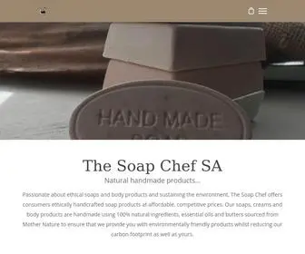 Thesoapchefsa.co.za(Natural Hand Crafted Soap) Screenshot