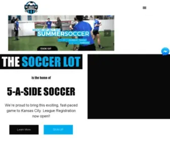 Thesoccerlot.com(The Soccer Lot) Screenshot