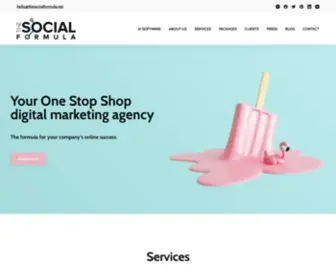 Thesocialformula.net(The Social Formula) Screenshot