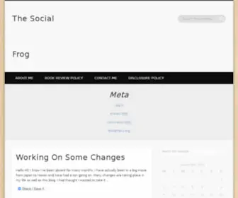 Thesocialfrog.com(The Social Frog) Screenshot