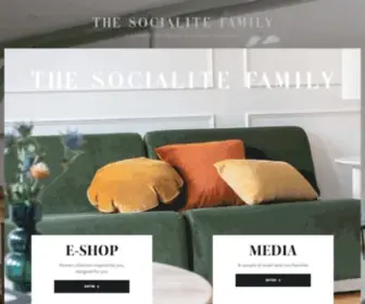 Thesocialitefamily.com(The Socialite Family) Screenshot