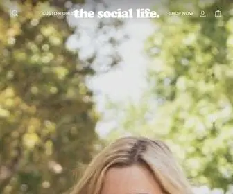 Thesociallife.com(Shop TSL) Screenshot