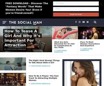 Thesocialman.com(The Social Man) Screenshot