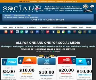 Thesocialmarketeers.org(Social Marketeers) Screenshot