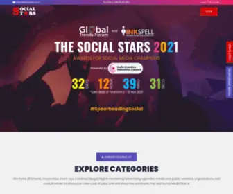 Thesocialstars.com(The Social Stars) Screenshot