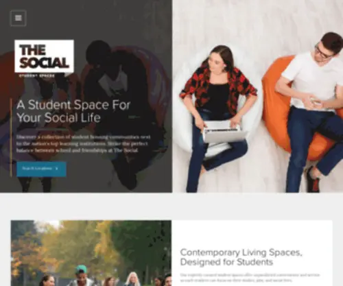 Thesocialstudentspaces.com(The Social Student Spaces) Screenshot