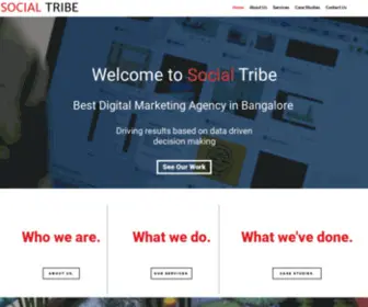 Thesocialtribe.co(Social Tribe) Screenshot