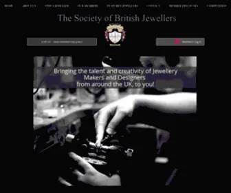 ThesocietyofbritishJewellers.com(The Society of British Jewellers) Screenshot