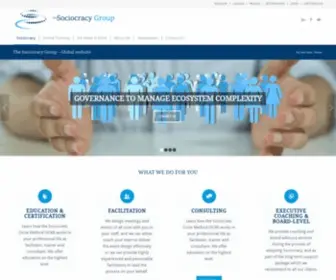 Thesociocracygroup.com(The Sociocracy Group) Screenshot
