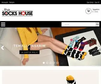 Thesockshouse.com.tr(The Socks House) Screenshot