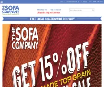 Thesofaco.com(The Sofa Company) Screenshot