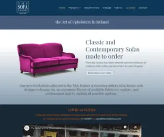 Thesofafactory.com(The Sofa Factory) Screenshot