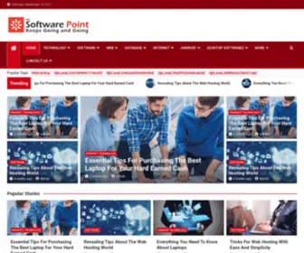 Thesoftwarepoint.com(The Software Point) Screenshot