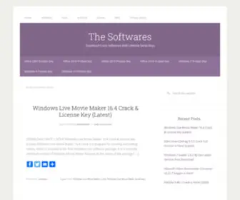 Thesoftwares.net(The Softwares) Screenshot