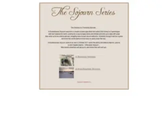 Thesojournseries.com(The Sojourn Series) Screenshot