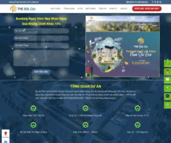Thesolcitycangiuoc.com(The Sol City Thành Phố Vệ Tinh Nam Sài Gòn) Screenshot