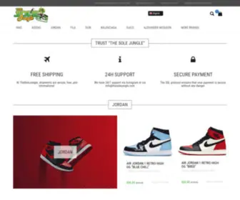 Thesolejungle.com(The Sneakers Jungle) Screenshot