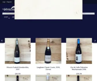 Thesolentcellar.co.uk(The Solent Cellar) Screenshot