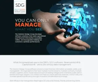 Thesolutiondesigngroup.com(SDG) Screenshot