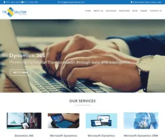 ThesolutionGlobal.com(Microsoft Dynamics 365 Partner UAE) Screenshot
