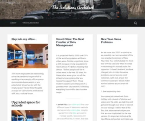 Thesolutionsarchitect.net(Solutions Architect) Screenshot