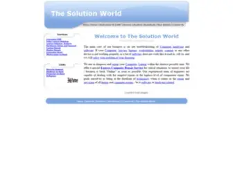 Thesolutionworld.com(Computer Amc south delhi(The Solution World) Screenshot