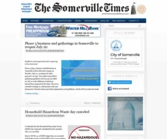 Thesomervillenews.com(The Somerville Times) Screenshot