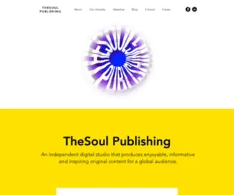 Thesoul-Publishing.com(TheSoul Publishing) Screenshot