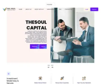 Thesoulcapital.com(TheSoul Capital) Screenshot