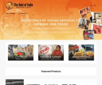 Thesoulofindia.com(The Soul of India) Screenshot