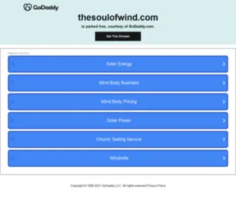 Thesoulofwind.com(Thesoulofwind) Screenshot